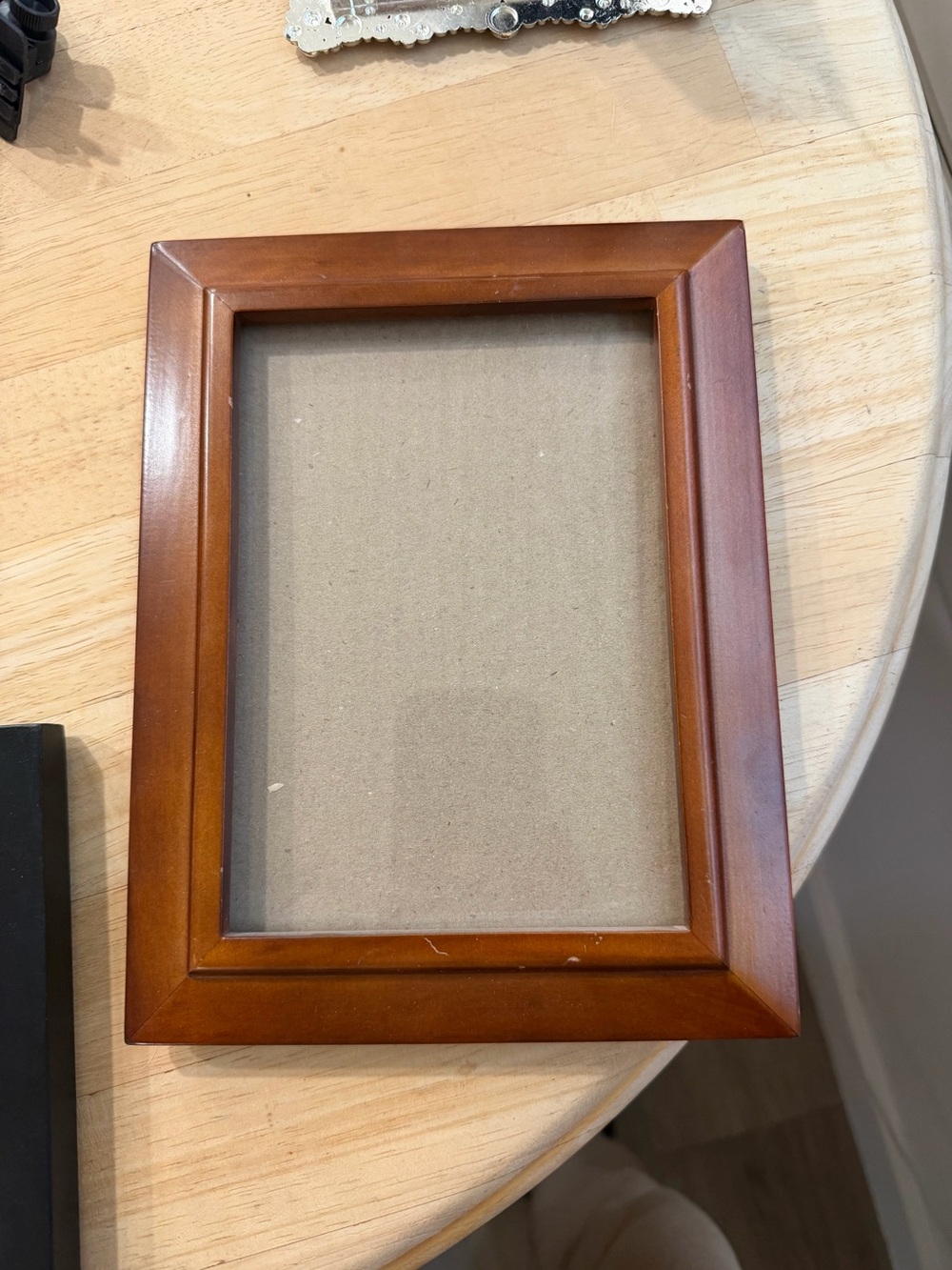 Wooden Picture Frame in Warm Brown - Home Accents